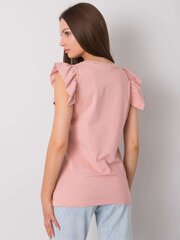 Женская блуза с принтом, светло-розовая цена и информация | Женские блузки, рубашки | 220.lv