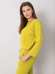Sieviešu gaiši zaļa kokvilnas blūze. Bright green S цена и информация | Женские блузки, рубашки | 220.lv