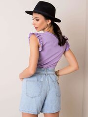 Фиолетовая женская блуза RUE PARIS цена и информация | Женские блузки, рубашки | 220.lv