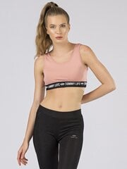 Женский спортивный топ Tommy Life, розовый цена и информация | Спортивная одежда для женщин | 220.lv