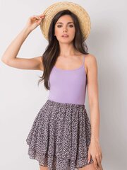 Базовый топ Rue Paris, фиолетовый цена и информация | Женские блузки, рубашки | 220.lv