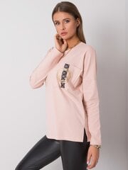Узорчатая испанская блузка с завязками на рукавах розового цвета. цена и информация | Женские блузки, рубашки | 220.lv
