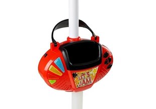 Караоке-микрофон со светодиодной подсветкой и MP3 цена и информация | Развивающие игрушки | 220.lv