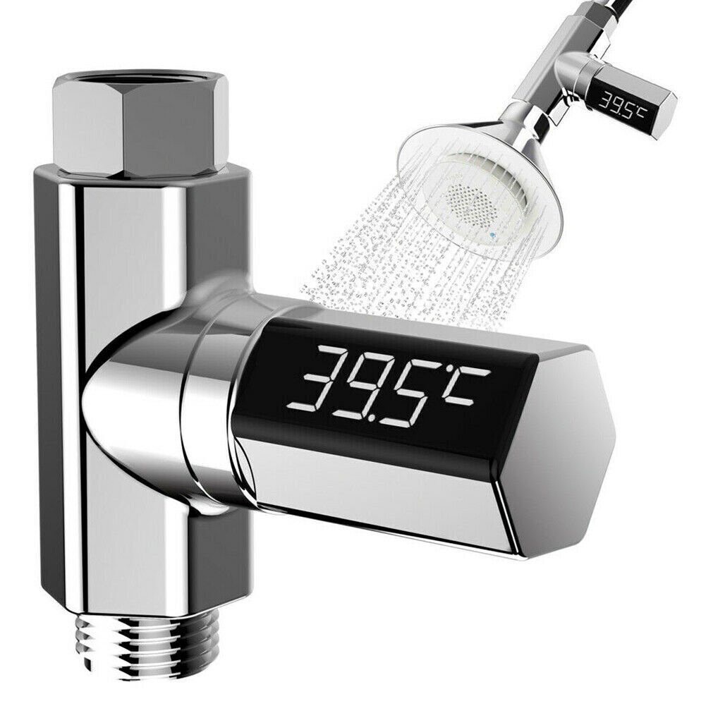 Digitālais ūdens termometrs dušai, vannai vai virtuvei cena un informācija | Vannas istabas aksesuāri | 220.lv