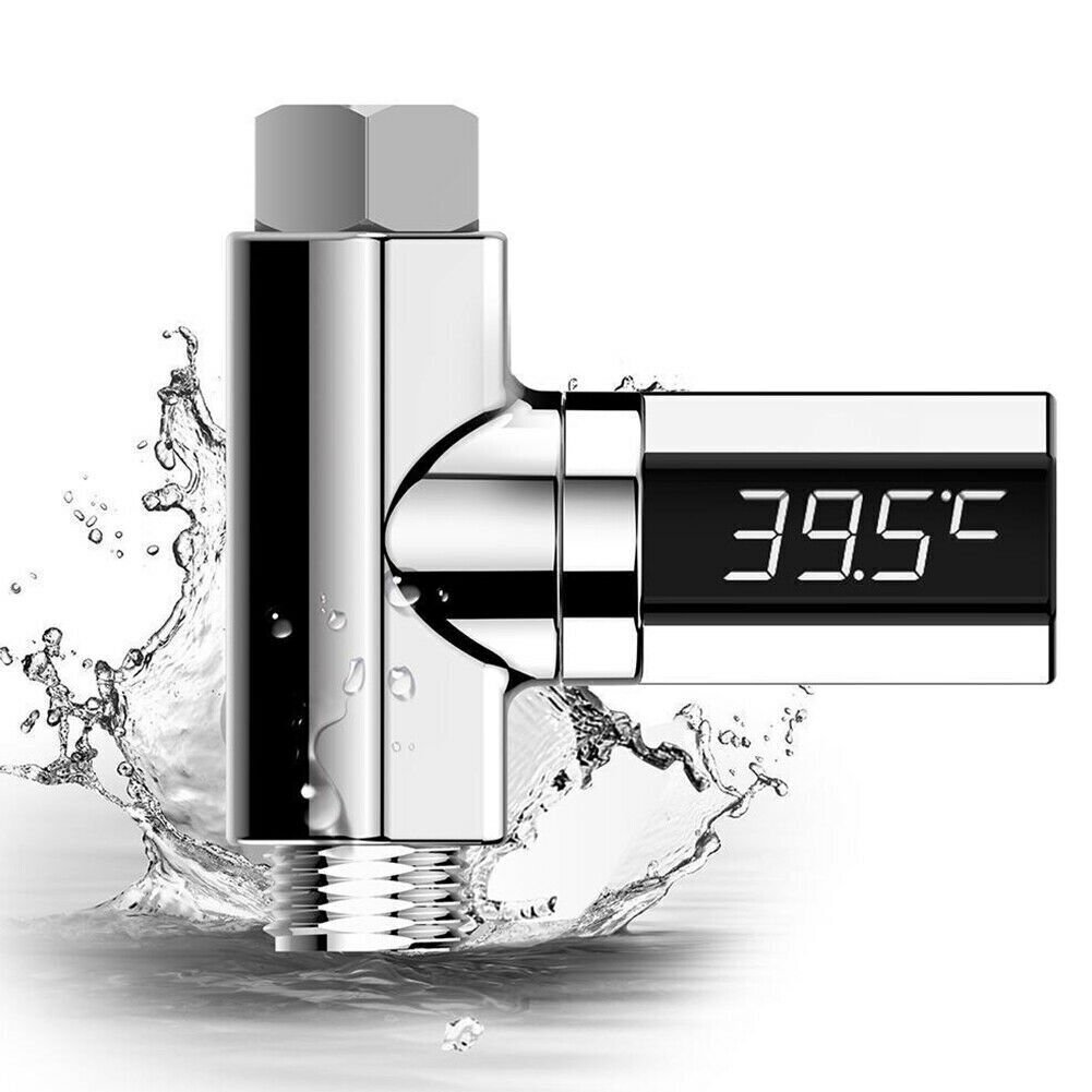 Digitālais ūdens termometrs dušai, vannai vai virtuvei cena un informācija | Vannas istabas aksesuāri | 220.lv