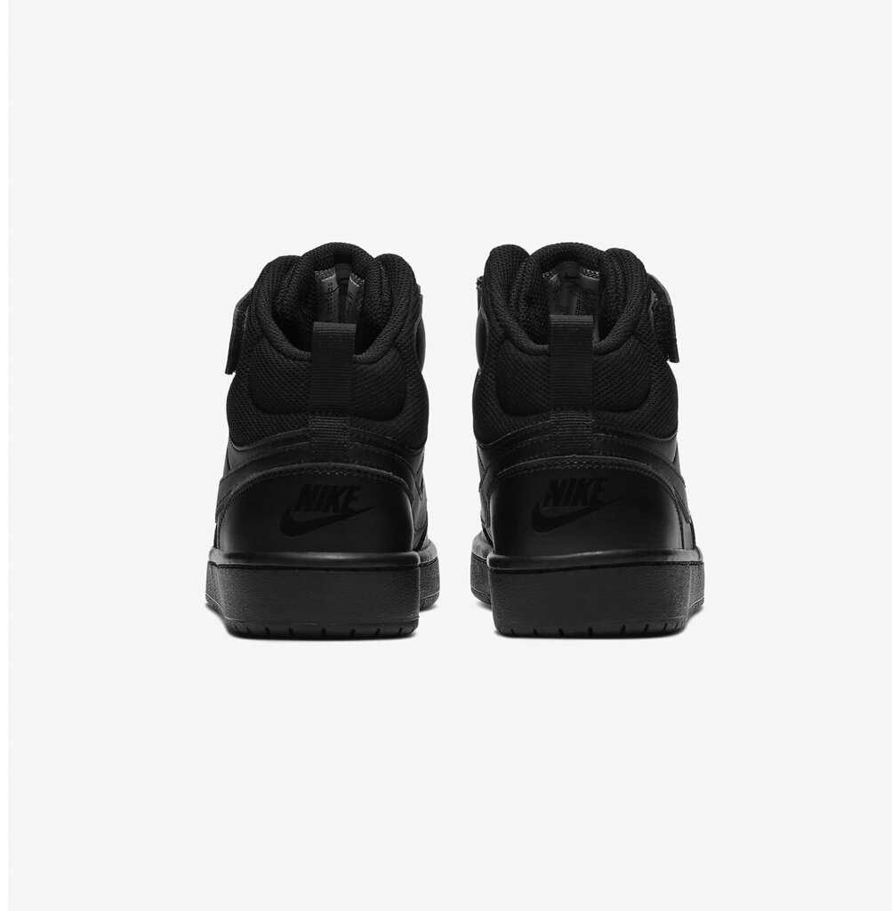 Nike Apavi Court Borough Mid 2 Black CD7782 001/6 cena un informācija | Sporta apavi bērniem | 220.lv