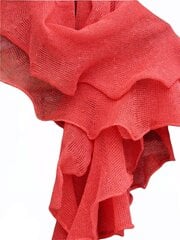 Льняной шарф, красный цена и информация | Женские шарфы, платки | 220.lv