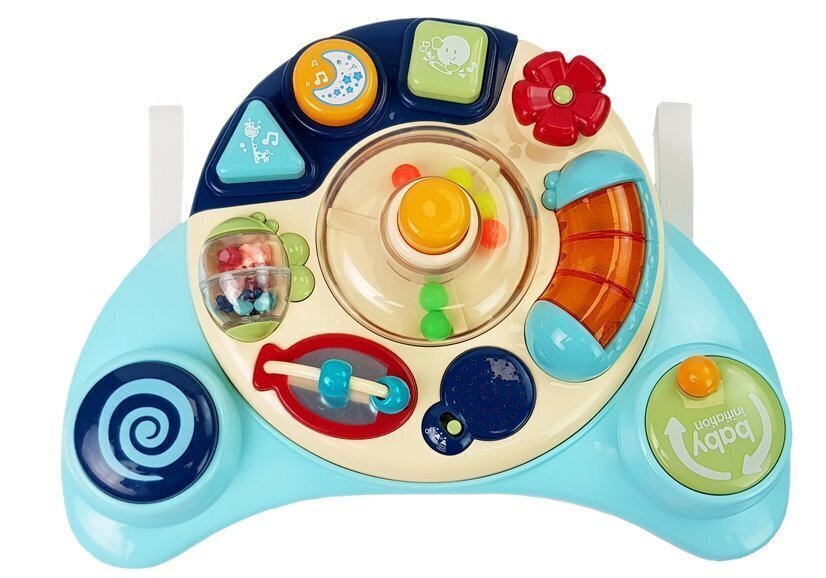 Interaktīva muzikāla rotaļlieta bērniem, zila цена и информация | Rotaļlietas zīdaiņiem | 220.lv