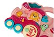 Interaktīvs vilciens bērniem Lean Toys, sarkans cena un informācija | Rotaļlietas zīdaiņiem | 220.lv