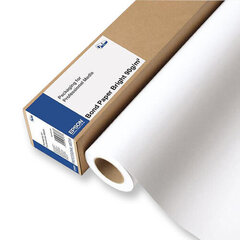 Бумага для рисования Espon Bond Paper 90, 914 мм x 50 м, белая цена и информация | Тетради и бумажные товары | 220.lv