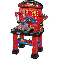 Детский стол для инструментов с инструментами, KS Tools цена и информация | Конструктор автомобилей игрушки для мальчиков | 220.lv