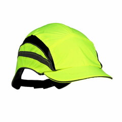 Triecienizturīga cepure ar nagu First Base 3 Classic, HI-VIS dzeltena, 3M cena un informācija | Galvas aizsargi | 220.lv