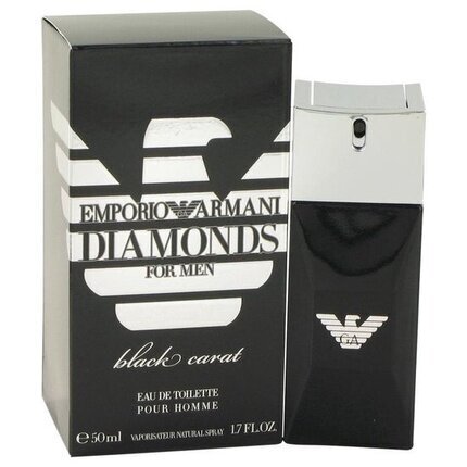Giorgio Armani Emporio Diamonds Black Carat For Men EDT vīriešiem 50 ml. cena un informācija | Vīriešu smaržas | 220.lv