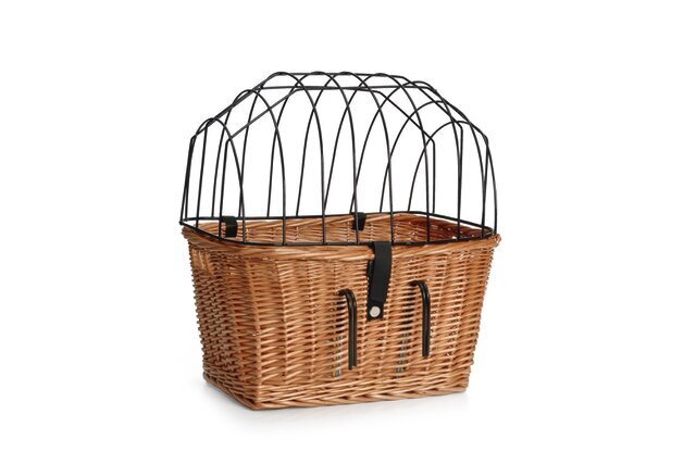 Beeztees Willow Wire Cap velosipēda groziņš, 43 x 34 x 44 cm cena un informācija | Transportēšanas būri, somas | 220.lv