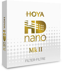 Hoya filter UV HD Nano Mk II 49mm cena un informācija | Filtri | 220.lv