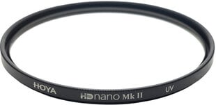 Hoya filter UV HD Nano Mk II 58mm cena un informācija | Filtri | 220.lv