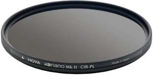 Hoya фильтр круговой поляризации HD Nano Mk II 58 мм цена и информация | Фильтры | 220.lv