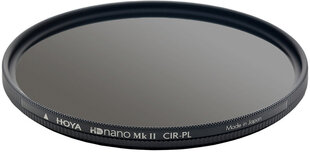 Hoya filter circular polarizer HD Nano Mk II 82mm цена и информация | Фильтры | 220.lv