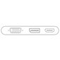 Goobay USB-C Multiport Adapter VGA+DP+HD cena un informācija | Portatīvo datoru dzesēšanas paliktņi un citi piederumi | 220.lv
