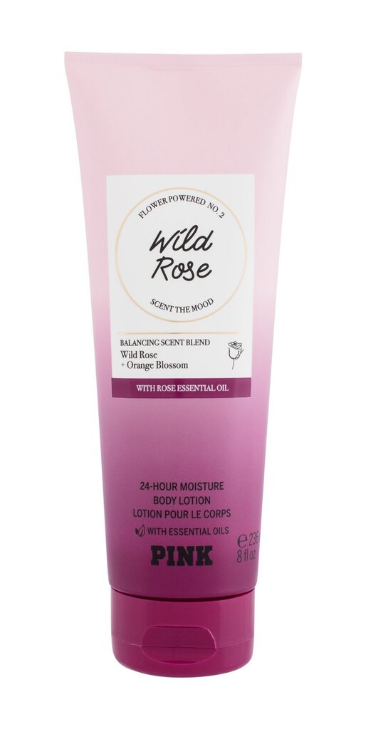 Pink Wild Rose ķermeņa pieniņš 236 ml cena un informācija | Parfimēta sieviešu kosmētika | 220.lv