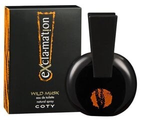 Coty Exclamation Wild Musk EDT sievietēm 100 ml cena un informācija | Sieviešu smaržas | 220.lv