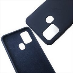 Hallo Liquid Silicone Back Case silikona Apvalks Samsung Galaxy A42 5G Zils cena un informācija | Telefonu vāciņi, maciņi | 220.lv