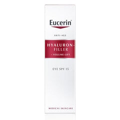 Eucerin Hyaluron-Filler acu krēms 15 ml. цена и информация | Сыворотки, кремы для век | 220.lv