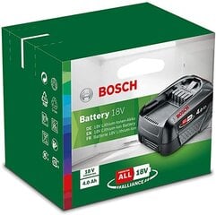 Аккумулятор Bosch PBA 18 / 18 В / 4,0 Aч цена и информация | Запчасти для садовой техники | 220.lv