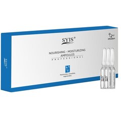 Mitrinošs -barojošs serums - ampulas SYIS NOURISHING - MOISTURIZING AMPOULES PROFESSIONAL, 10x3 ml cena un informācija | Serumi sejai, eļļas | 220.lv