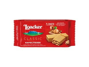 Loacker Classic Napolitaner 45 g цена и информация | Сладости | 220.lv