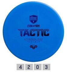 Диск для гольфа Discmania Putter Soft Exo Tactic 4/2/0/3 Светло-синий цена и информация | Диск-гольф | 220.lv