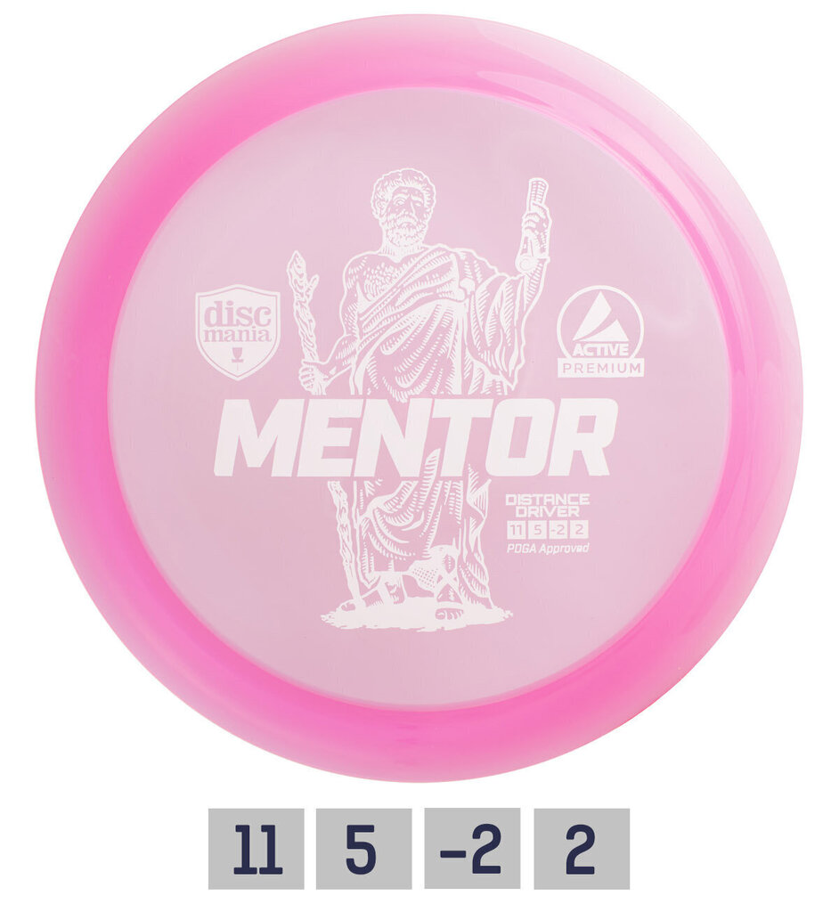 Disks Distance Driver PREMIUM MENTOR 11/5/-2/2 cena un informācija | Disku golfs | 220.lv