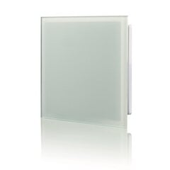 Izplūdes Ventilators Vlano A-GLAS WH ar Baltu Stikla Paneli cena un informācija | Ventilatori vannas istabai | 220.lv