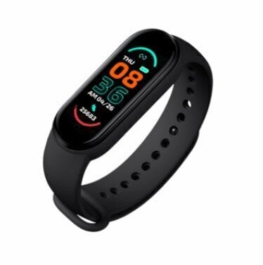 M6 Black cena un informācija | Viedpulksteņi (smartwatch) | 220.lv