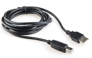 Gembird CCF-USB2-AMBM-6 USB 2.0 A-plug AM-BM Printera vads Printer Cable 1.8m   cena un informācija | Kabeļi un vadi | 220.lv