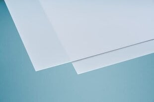 Лист полистирола Guttagliss, 2,5 мм, гладкий опал 0,5 x 1,0 м цена и информация | Элементы декора для стен, потолка | 220.lv