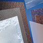 Polistirola loksne Guttagliss, 5,0 mm, gluda, caurspīdīga, 0,5 x 1,0 m cena un informācija | Griestu, sienu dekoru elementi | 220.lv