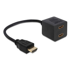Delock, HDMI M/F цена и информация | Адаптеры и USB разветвители | 220.lv