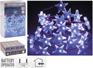 Светодиодная гирлянда Звездочки, 1 м цена и информация | Гирлянды | 220.lv