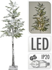 Gaismas koks 72 LED, 1.5 m cena un informācija | Ziemassvētku dekorācijas | 220.lv