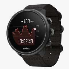 GPS sporta pulkstenis Suunto 9 Baro, Charcoal Black Titanium, SS050564000 cena un informācija | Viedpulksteņi (smartwatch) | 220.lv