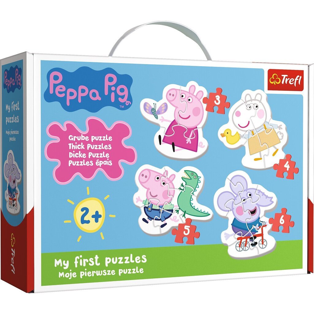 TREFL Puzle mazuļiem Peppa cena un informācija | Puzles, 3D puzles | 220.lv