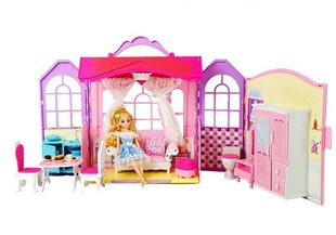 Кукла с большим домом цена и информация | Игрушки для девочек | 220.lv