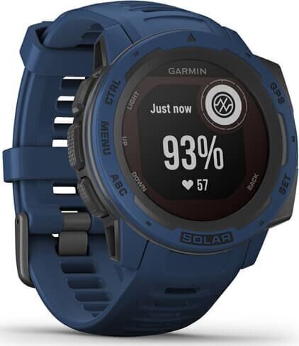 Garmin Instinct® Solar Tidal Blue cena un informācija | Viedpulksteņi (smartwatch) | 220.lv
