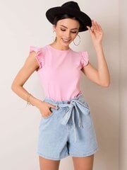Женская светло-розовая блуза RUE PARIS  цена и информация | Женские блузки, рубашки | 220.lv