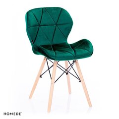 Krēsls Homede Silla V, tumši zaļš cena un informācija | Krēsls Homede Silla V, tumši zaļš | 220.lv