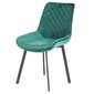 Krēsls Homede Kemble, gaiši zaļš cena un informācija | Virtuves un ēdamistabas krēsli | 220.lv