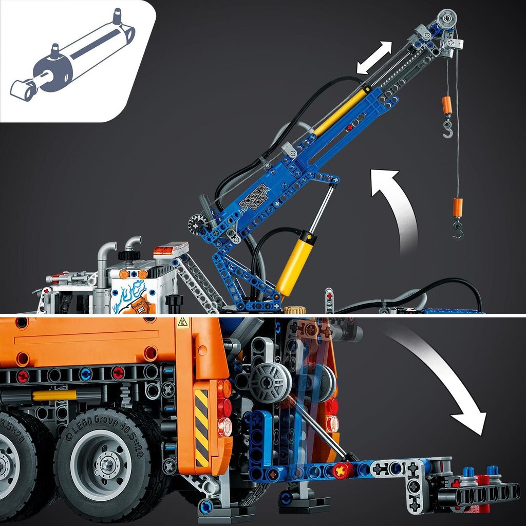 42128 LEGO® Technic Jaudīgais vilcējauto cena un informācija | Konstruktori | 220.lv