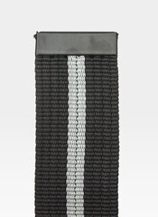 Ремень мужской STEVENS размер 135XL универсальный, черный, серый цена и информация | Мужские ремни | 220.lv