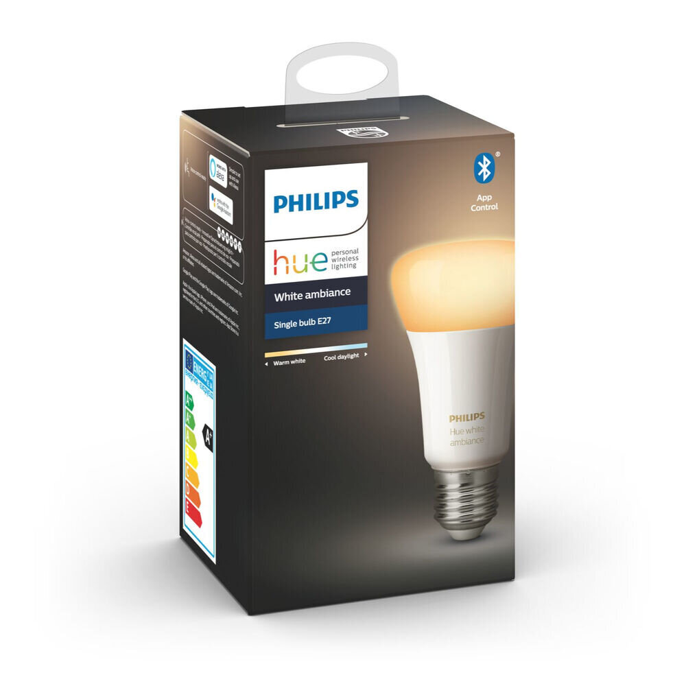 PHILIPS Power consumption 9 Watts Luminous flux 806 Lumen 6500 K 220V+240V Bluetooth 929002216901 цена и информация | Spuldzes | 220.lv